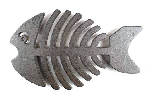 Cast Iron Fish Bone Trivet 11"