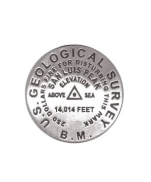 San Luis Peak, Colorado lapel pin