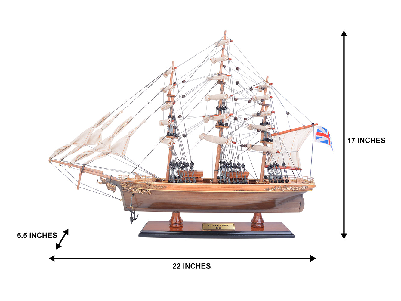 Cutty Sark Premium Tall Ship Model
