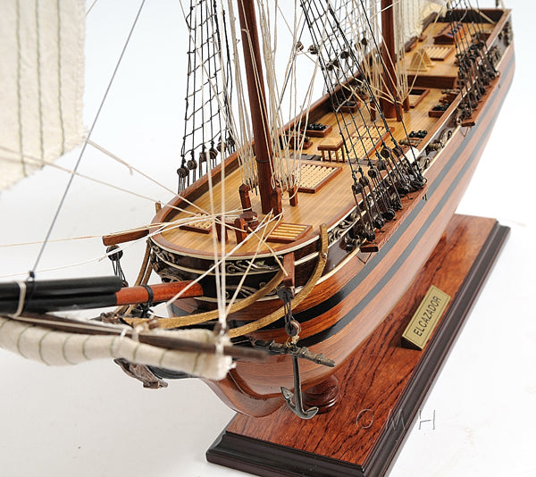 The El Cazador Tall Ship Model