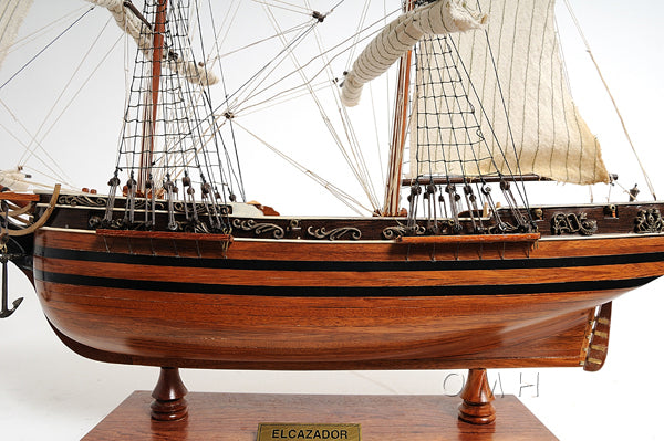 The El Cazador Tall Ship Model