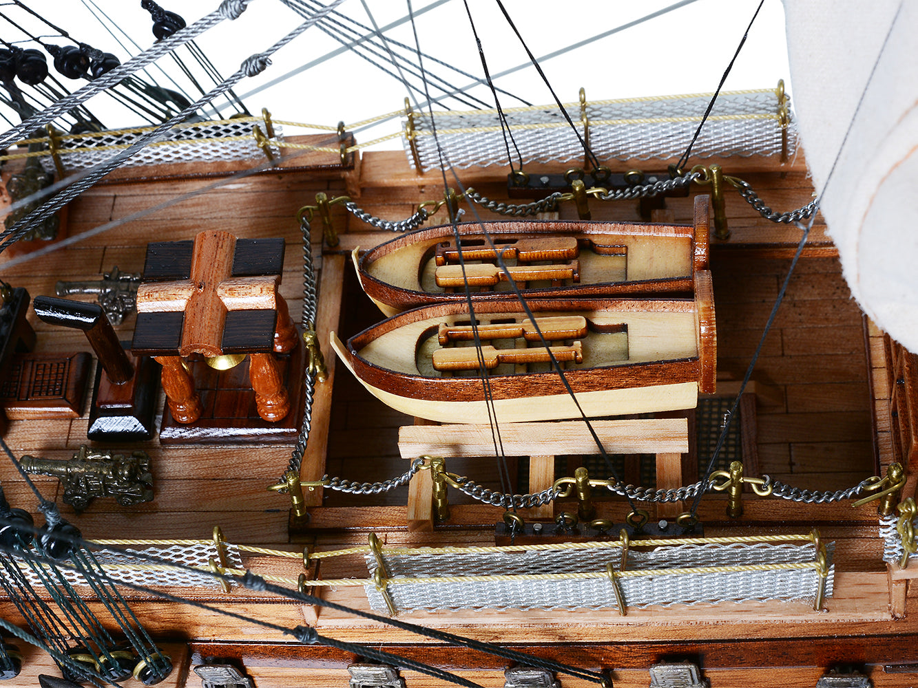 HMS Victory Model Ship Limited Edition Downwind Full Sails