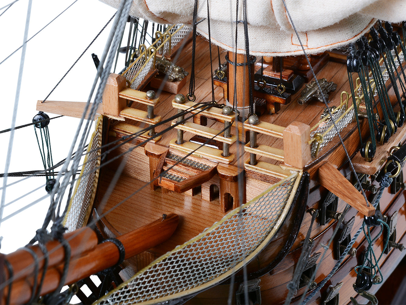 HMS Victory Model Ship Limited Edition Downwind Full Sails