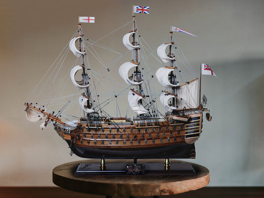 HMS Victory Model Ship Limited Edition Downwind Full Sails