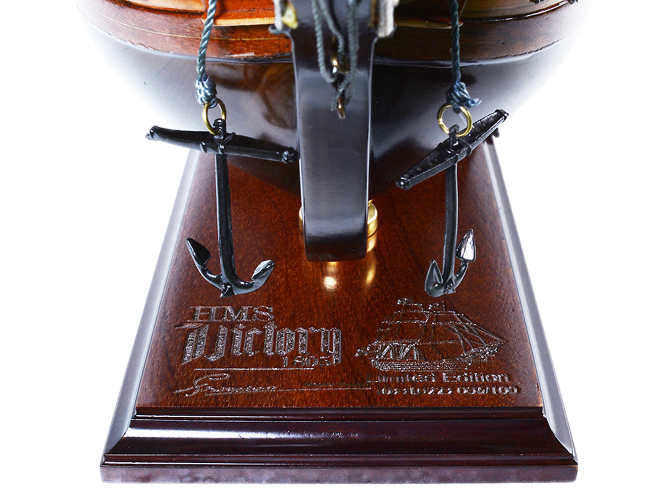 HMS Victory Model Ship Limited Edition Downwind Full Sails