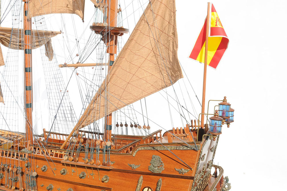 San Felipe Tall Ship Model Over 7 Foot Long