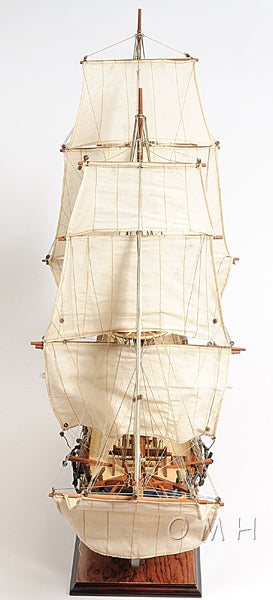 HMS Endeavour Historic Tall Ship Model Painted Version