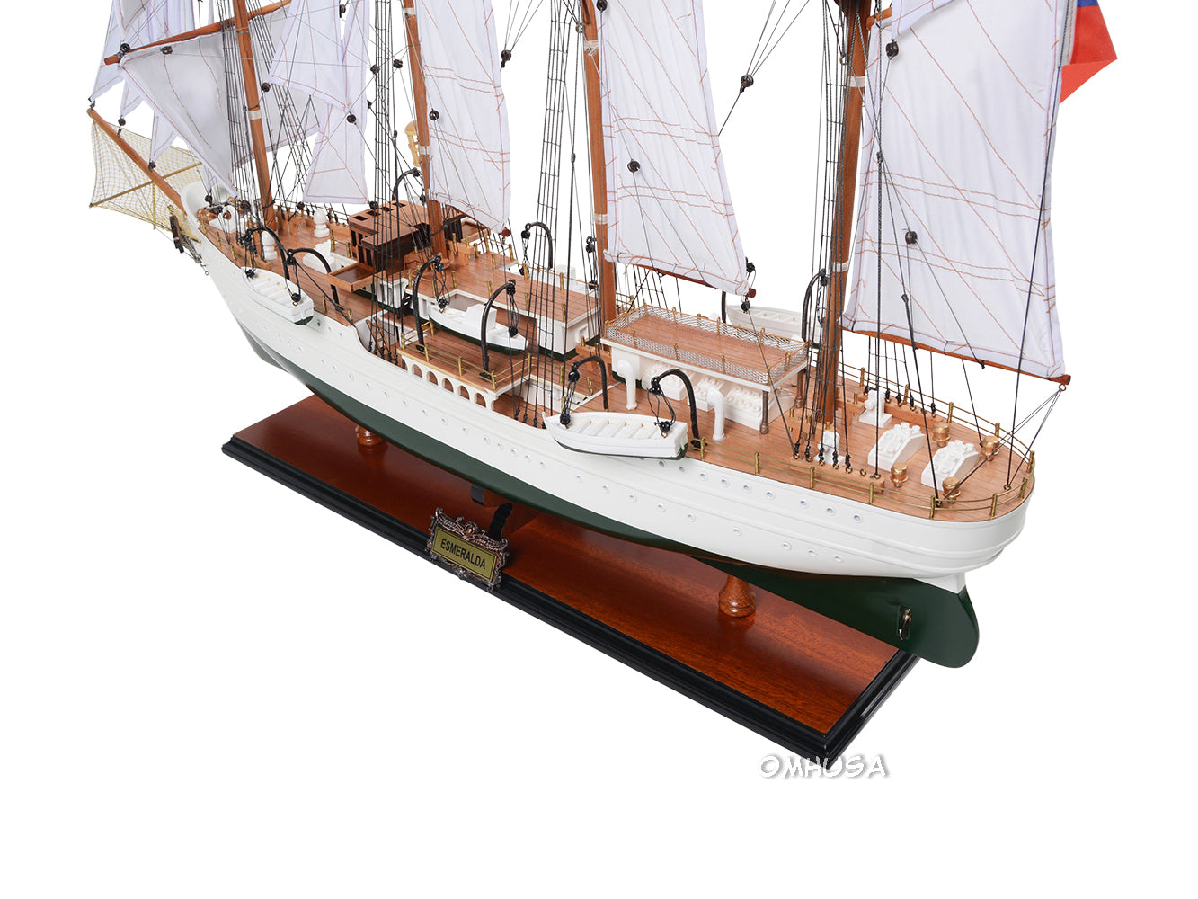 Esmeralda Model Ship Painted