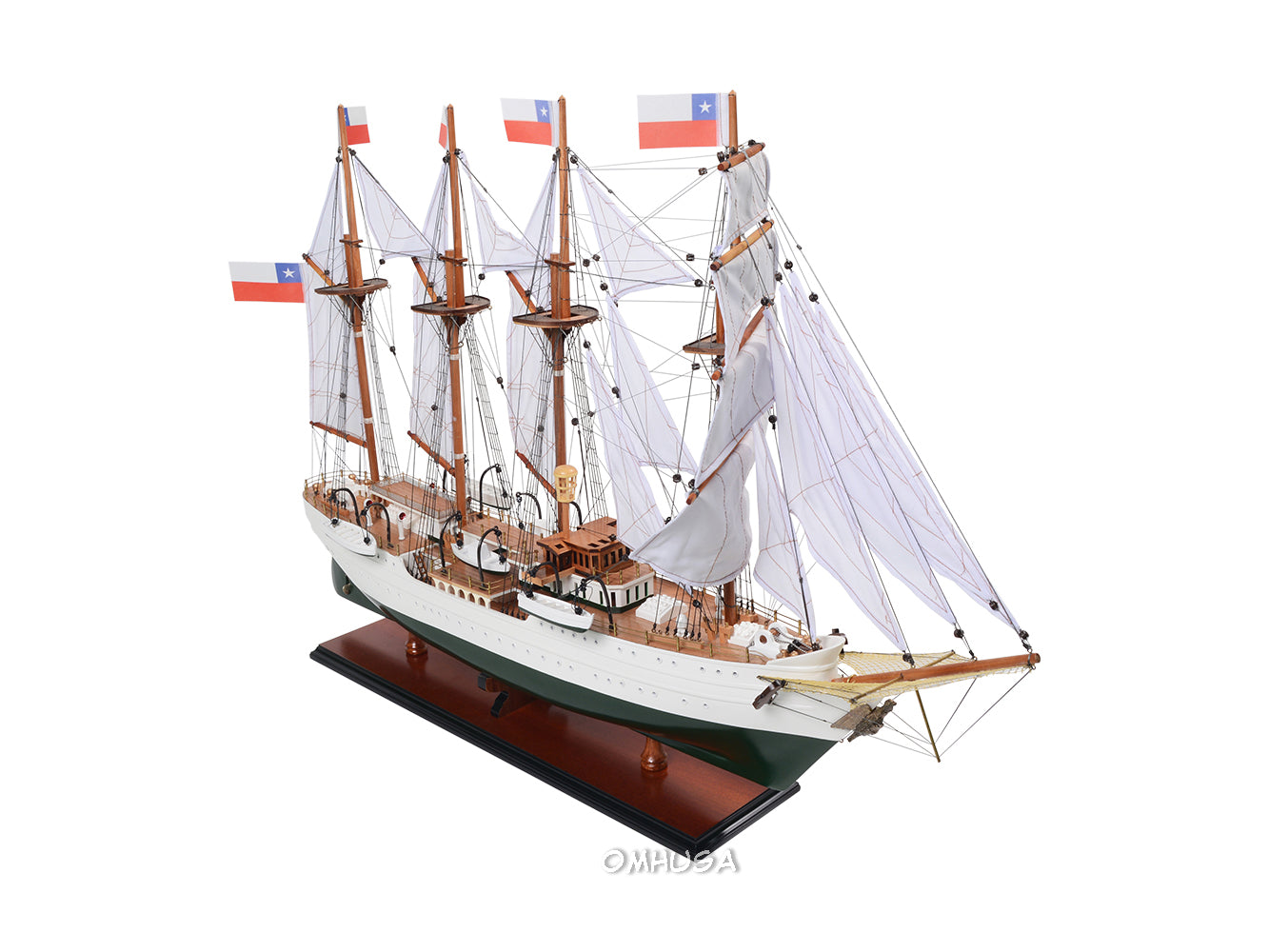 Esmeralda Model Ship Painted
