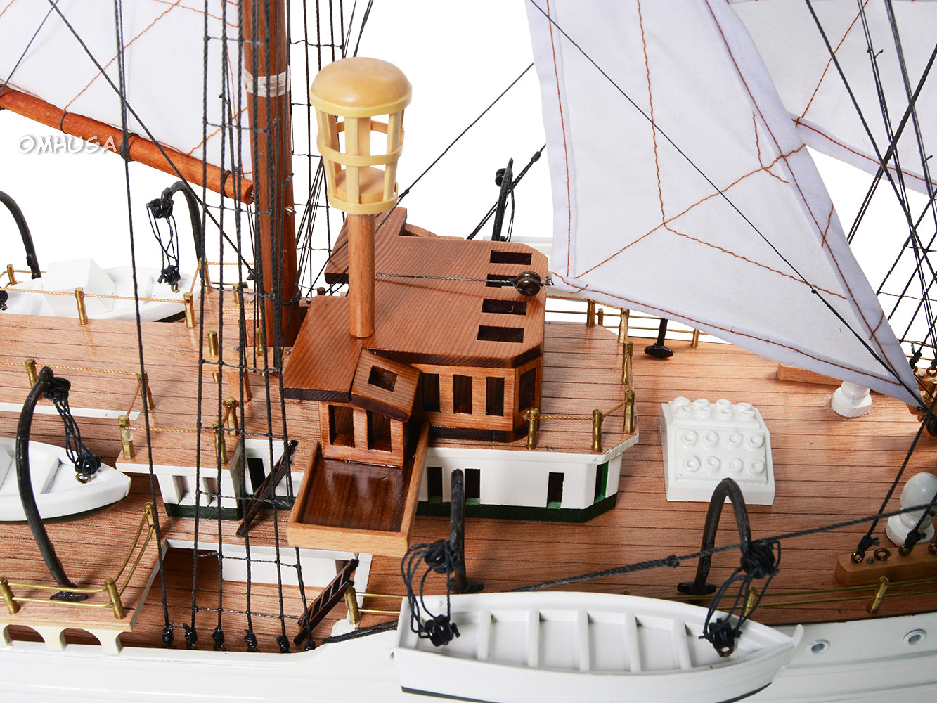 Esmeralda Model Ship Painted