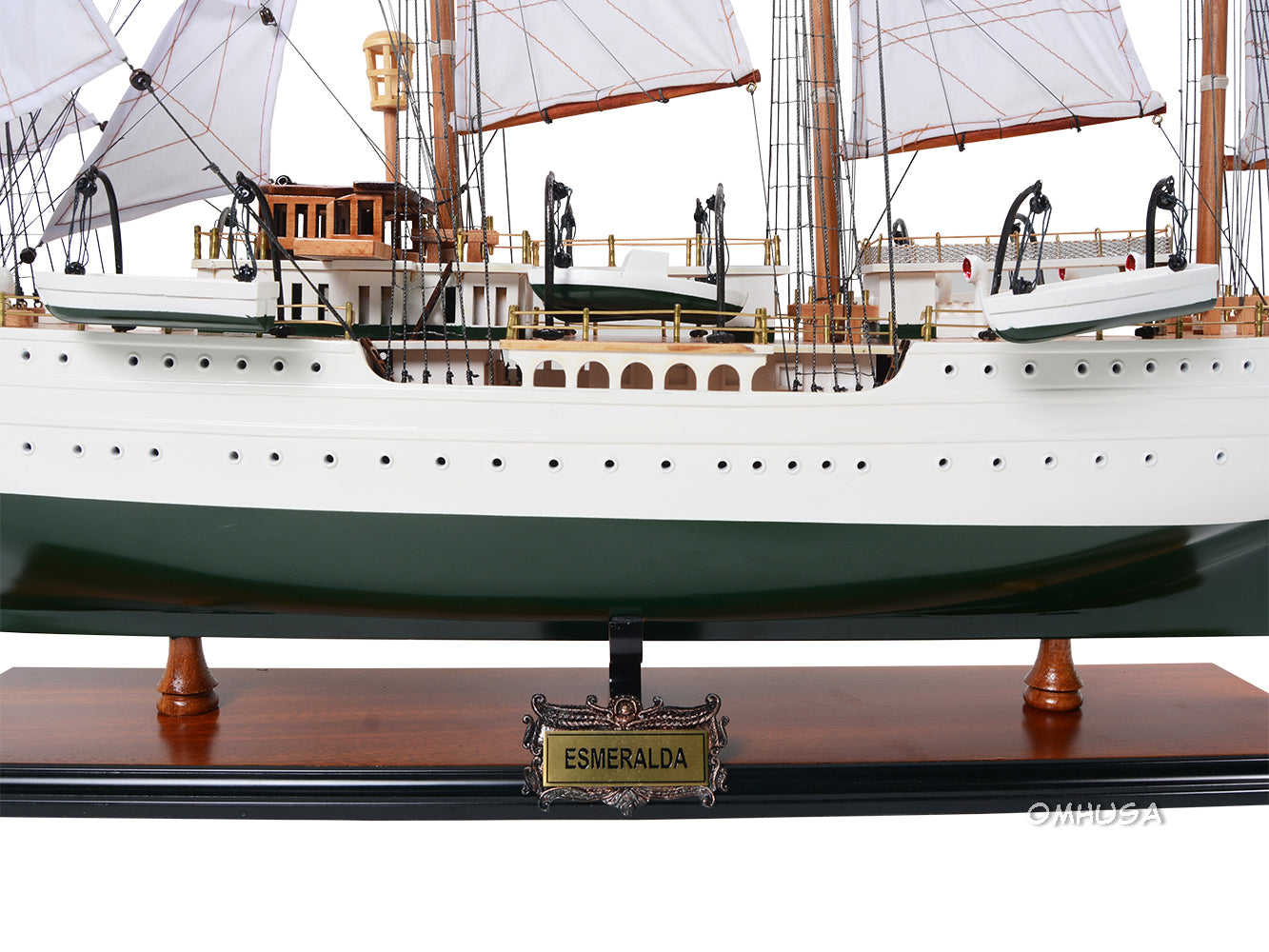 Esmeralda Model Ship Painted
