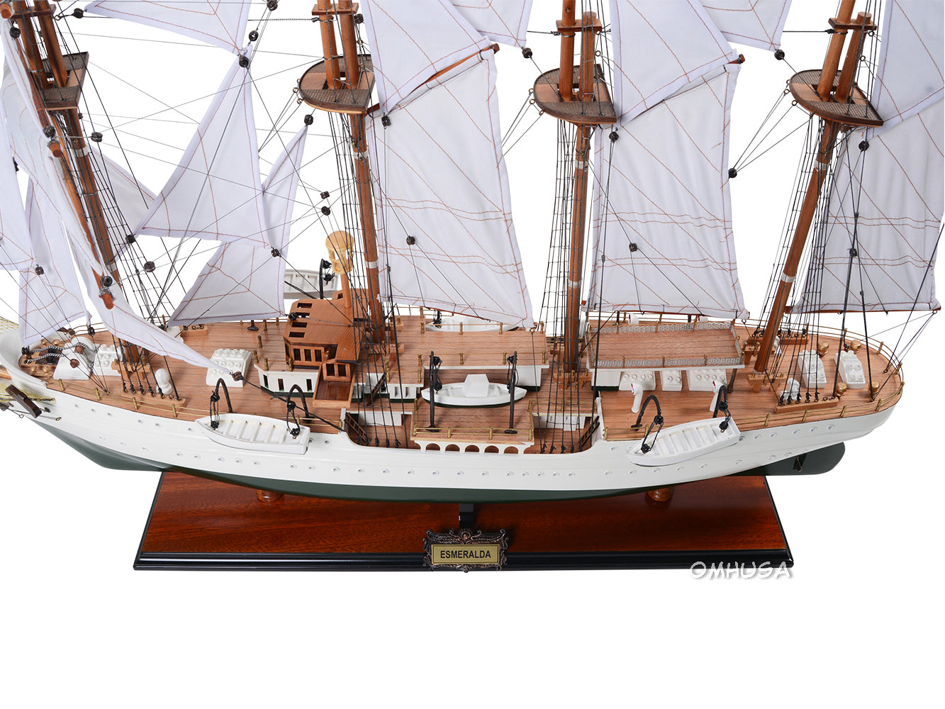 Esmeralda Model Ship Painted