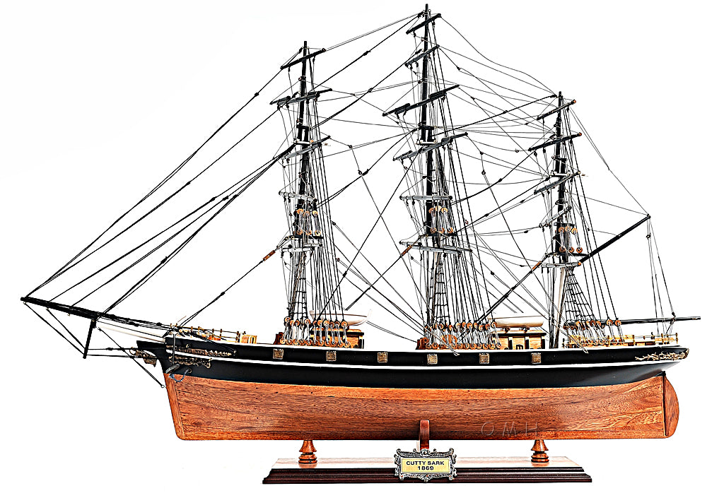 Cutty Sark Model Ship (no sails) Tall Ship Model