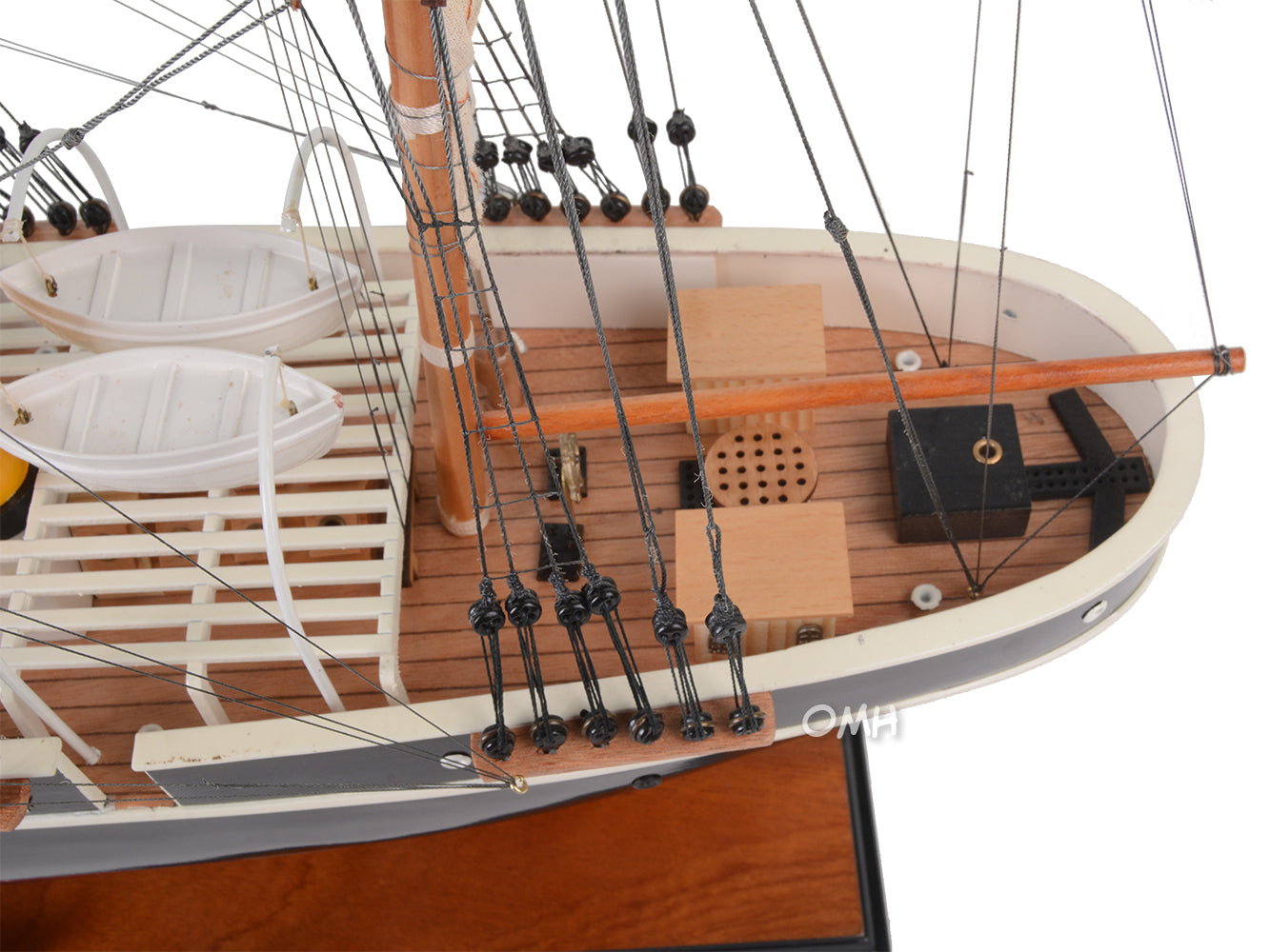 RRS Discovery Tall Ship Model