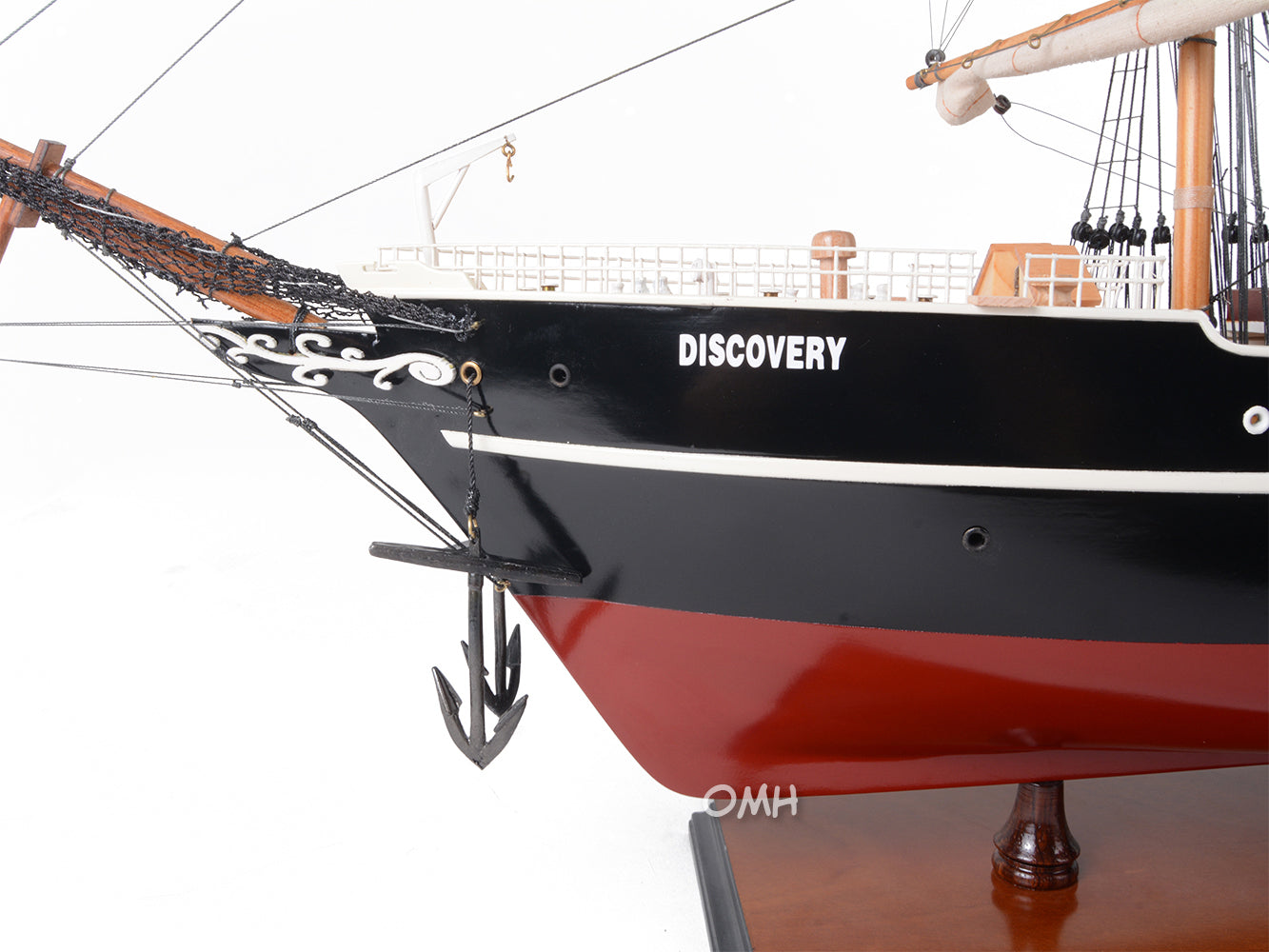 RRS Discovery Tall Ship Model