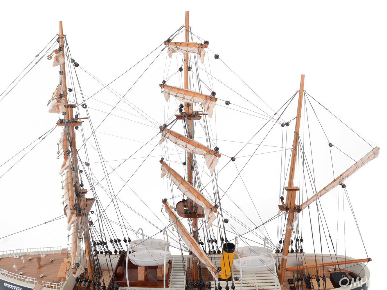 RRS Discovery Tall Ship Model