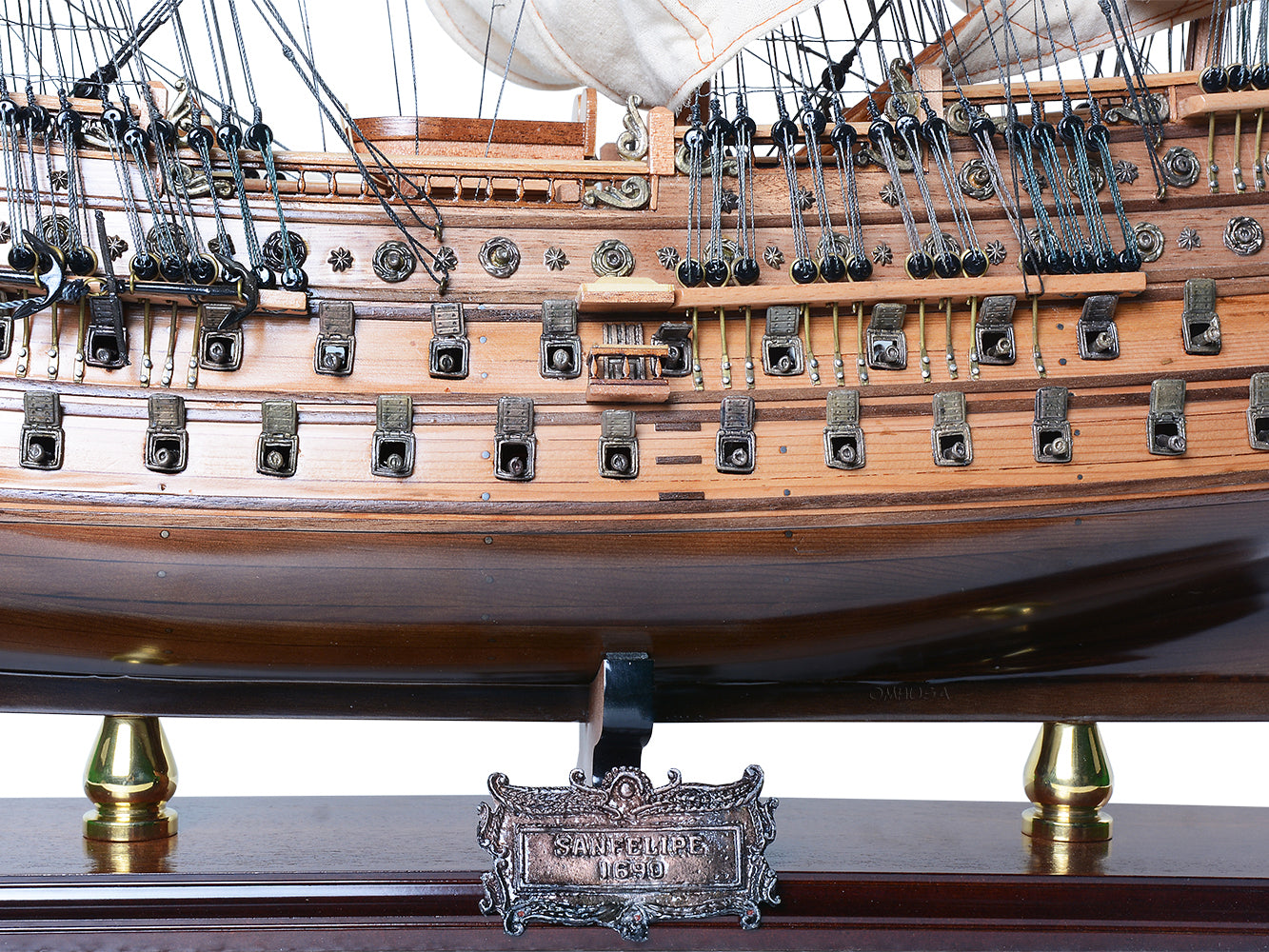 San Felipe Limited Edition Downwind Full Sails Ship Model
