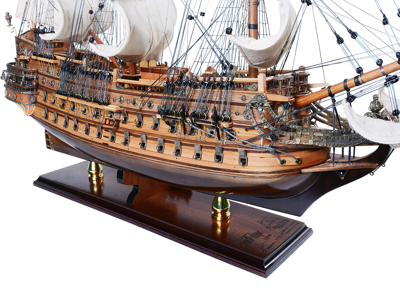 San Felipe Limited Edition Downwind Full Sails Ship Model