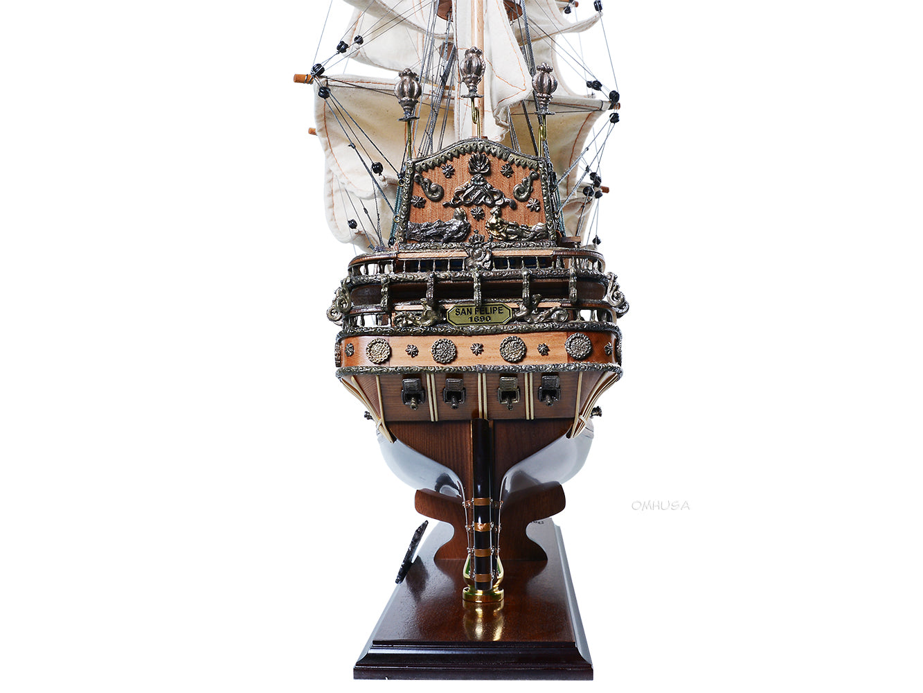 San Felipe Limited Edition Downwind Full Sails Ship Model