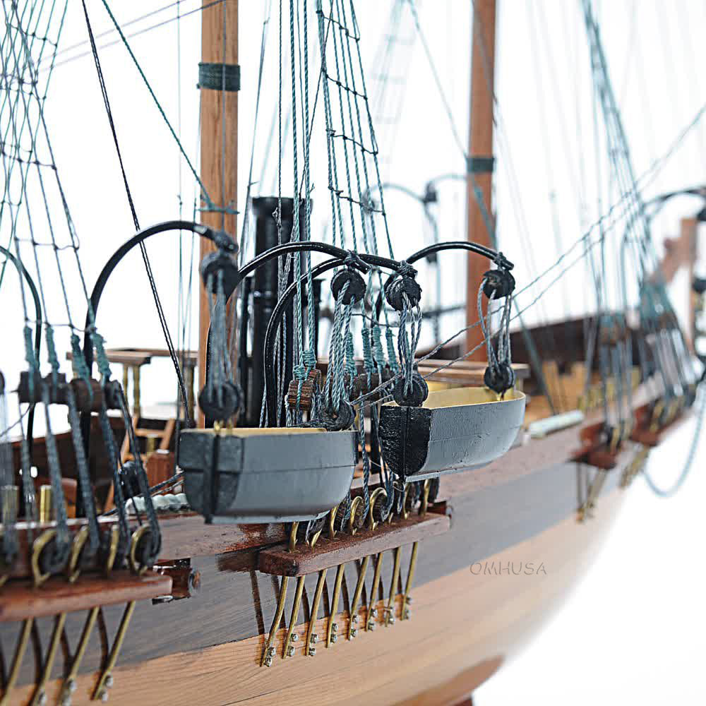 CSS Alabama Model Ship w/o Sails