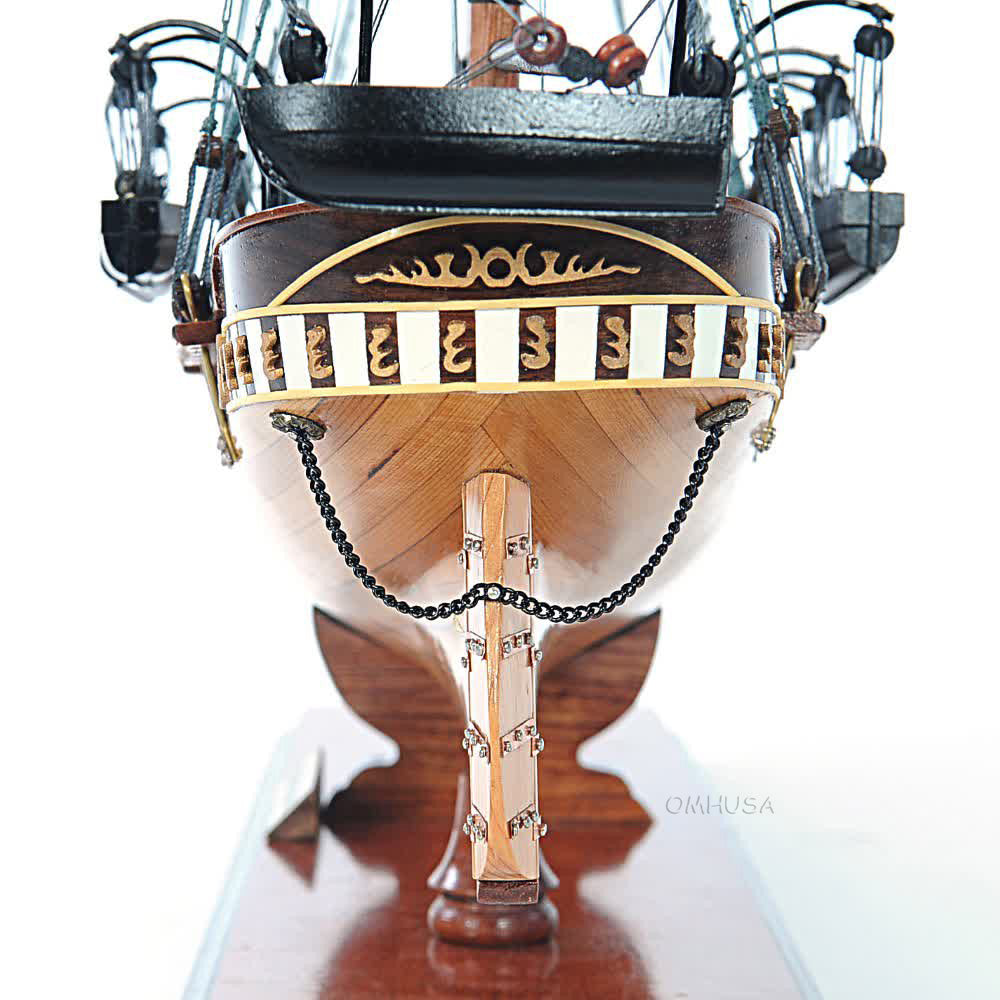 CSS Alabama Model Ship w/o Sails