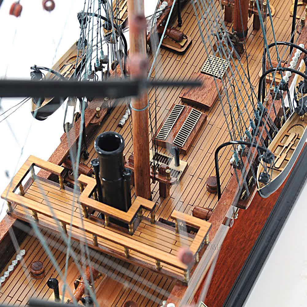 CSS Alabama Model Ship w/o Sails