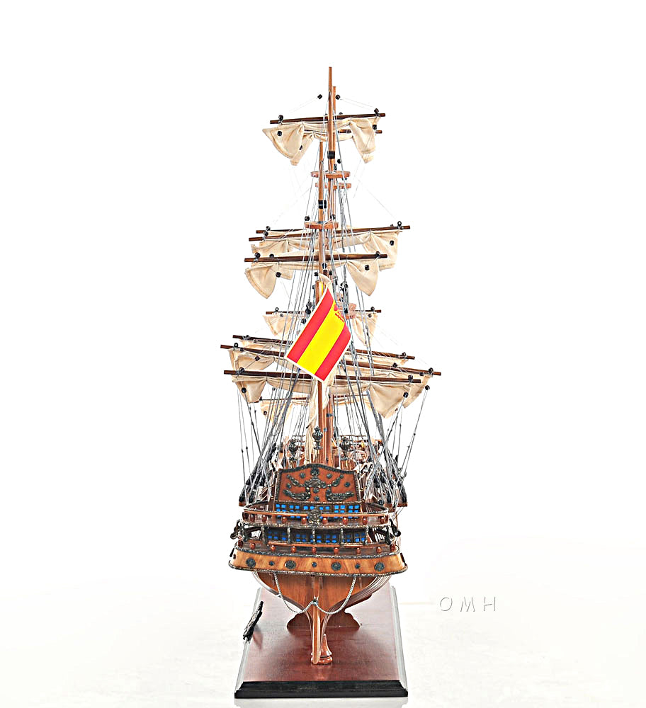 San Felipe Model Ship Open Hull