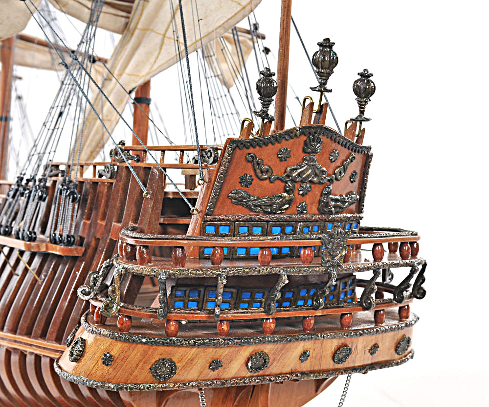 San Felipe Model Ship Open Hull