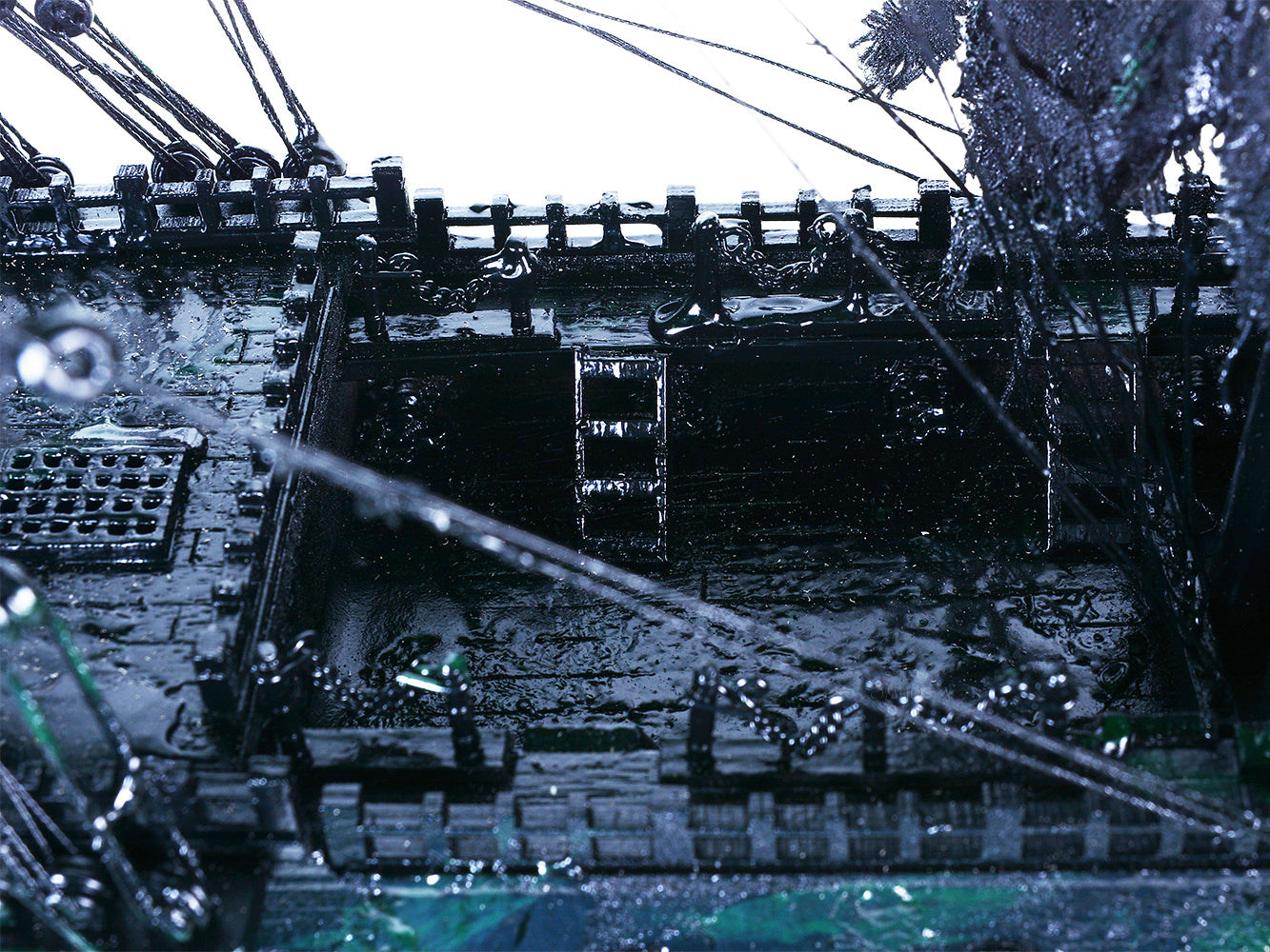 Flying Dutchman Pirate Model Ship