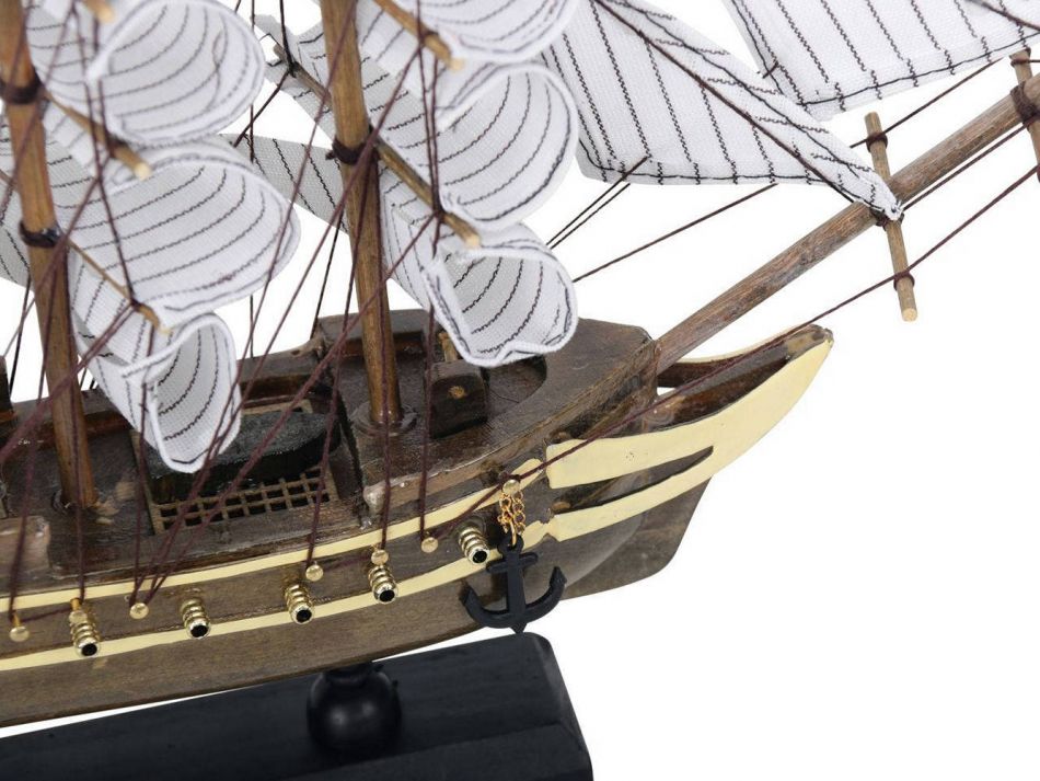 Wooden USS Constitution Tall Ship Model 12"