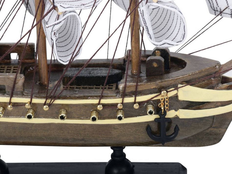 Wooden USS Constitution Tall Ship Model 12"