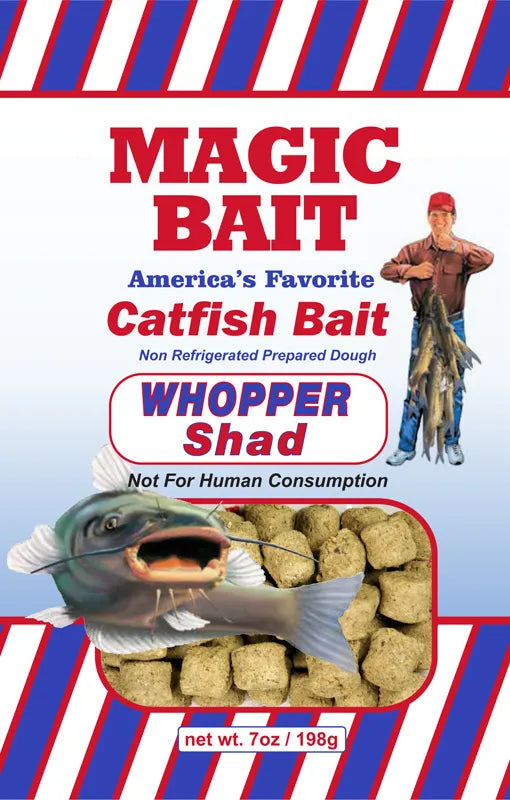 Magic Bait’s  Whopper Shad Catfish Bait 2 Packages