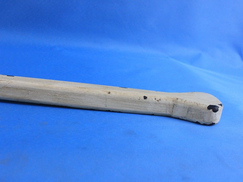 Wooden Rustic Whitewashed Squared Decorative Rowing Boat Oar with Hooks 50"