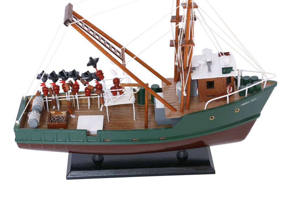 Wooden Andrea Gail - The Perfect Storm Model Boat 16"