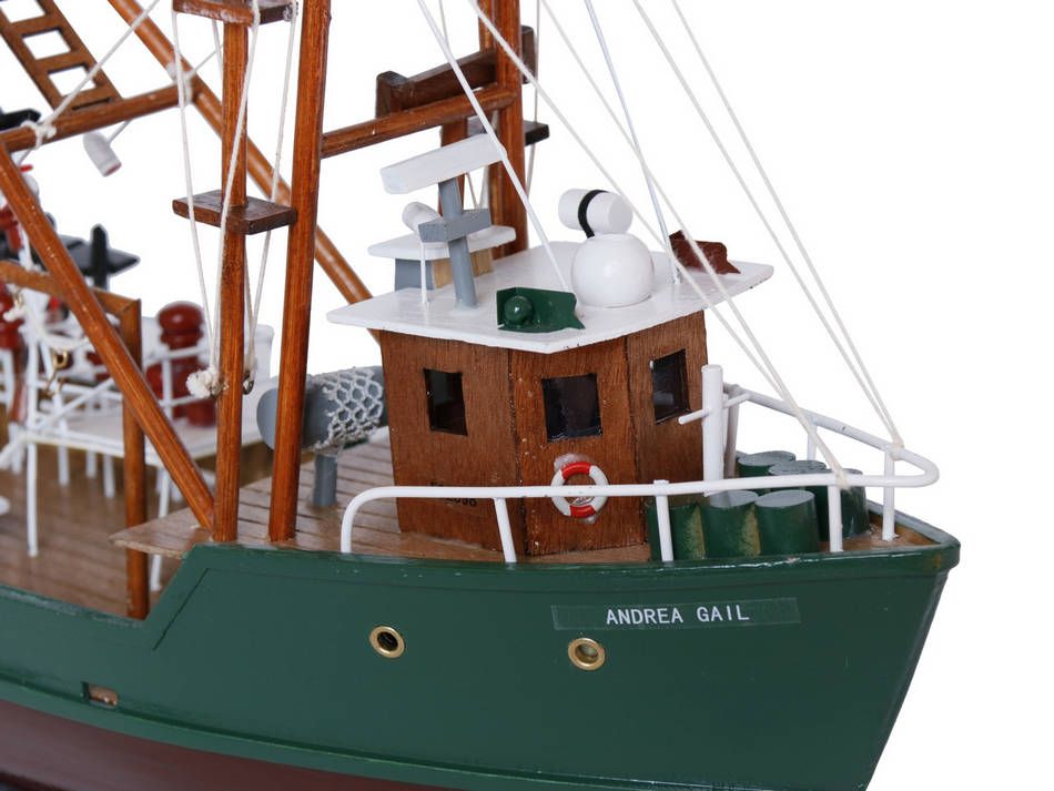 Wooden Andrea Gail - The Perfect Storm Model Boat 16"