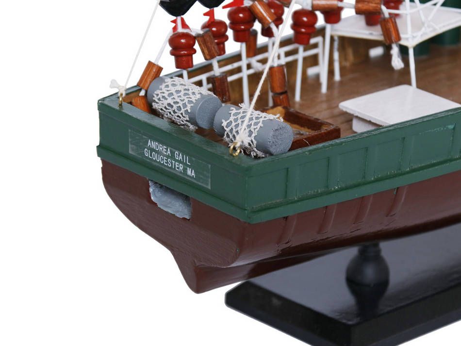 Wooden Andrea Gail - The Perfect Storm Model Boat 16"