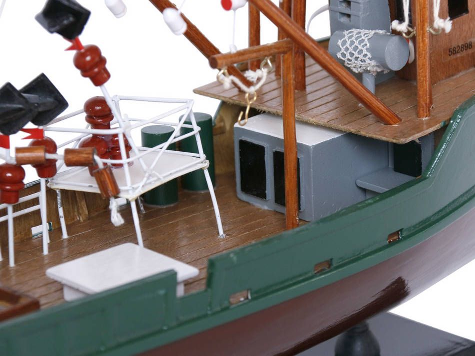 Wooden Andrea Gail - The Perfect Storm Model Boat 16"