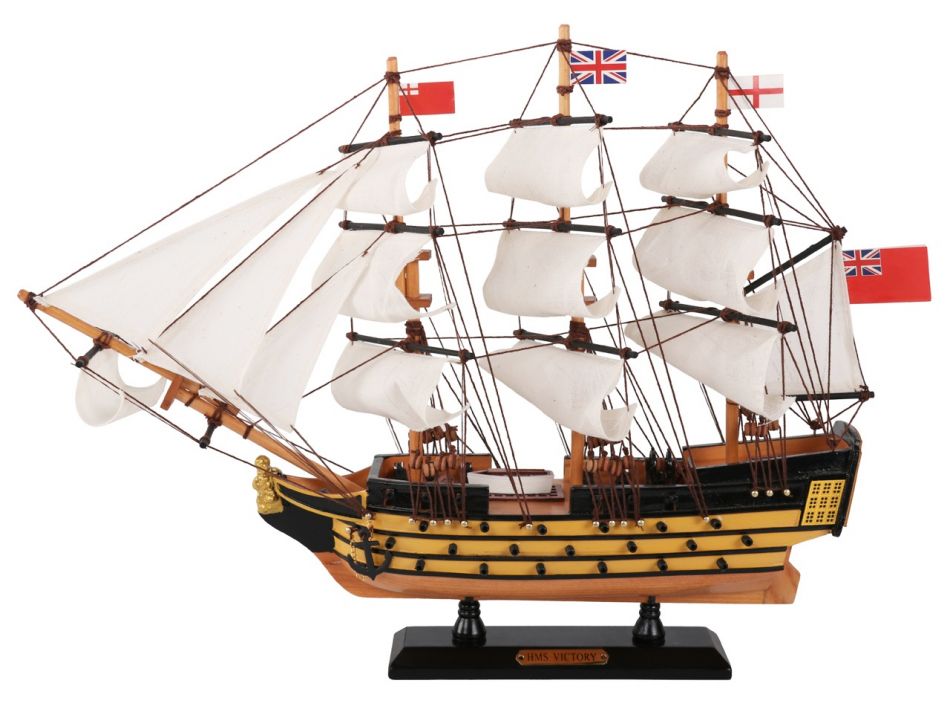 Wooden HMS Victory Limited Tall Ship Model 15"