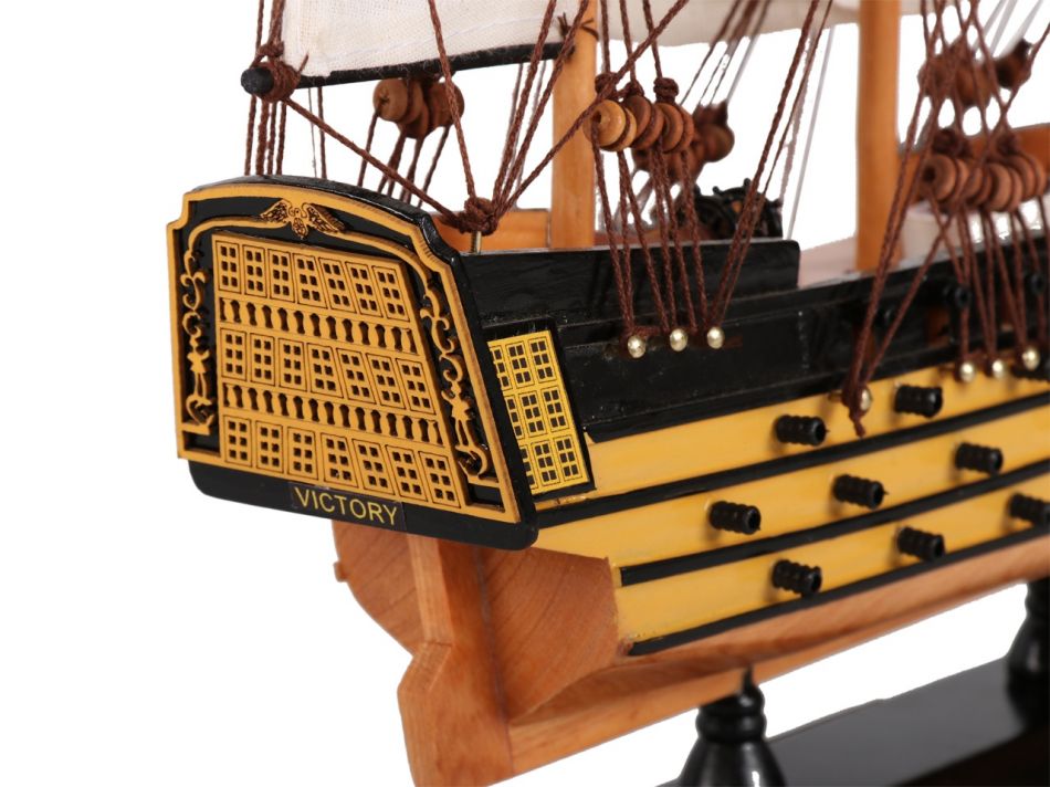Wooden HMS Victory Limited Tall Ship Model 15"