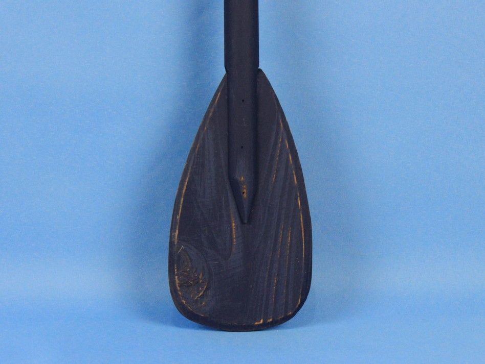 Wooden Seaside Decorative Rowing Boat Paddle with Hooks 24"