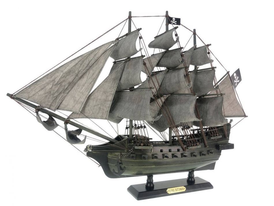 Wooden Flying Dutchman Limited Model Pirate Ship 26"