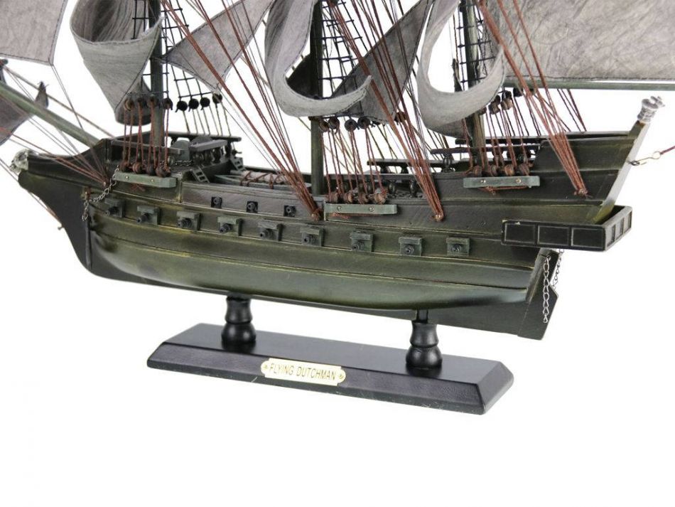 Wooden Flying Dutchman Limited Model Pirate Ship 26"