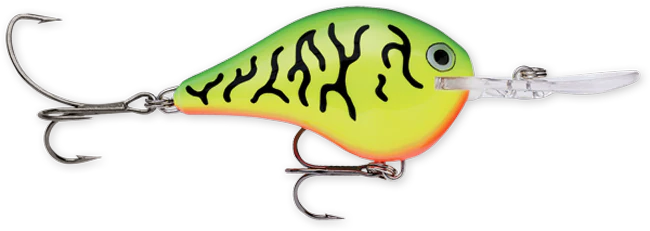 Rapala DT Series 10' 3/5oz 2.25in Firetiger